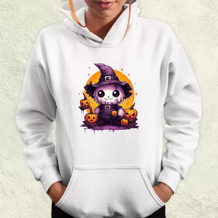 Cuki Halloween v4 női pulóver