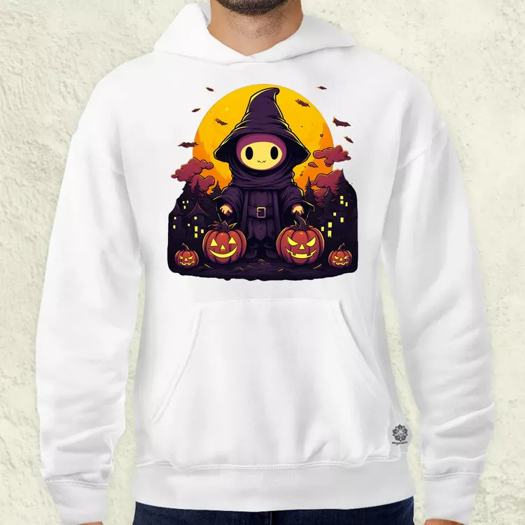 Cuki Halloween v5 férfi pulóver