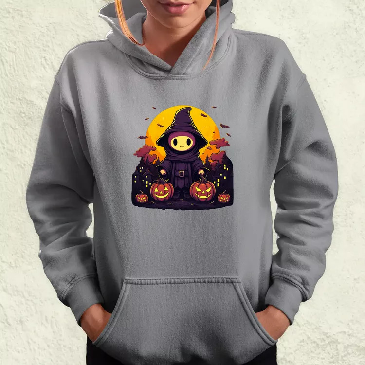 Cuki Halloween v5 női pulóver