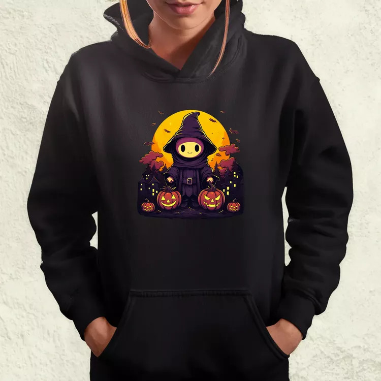 Cuki Halloween v5 női pulóver