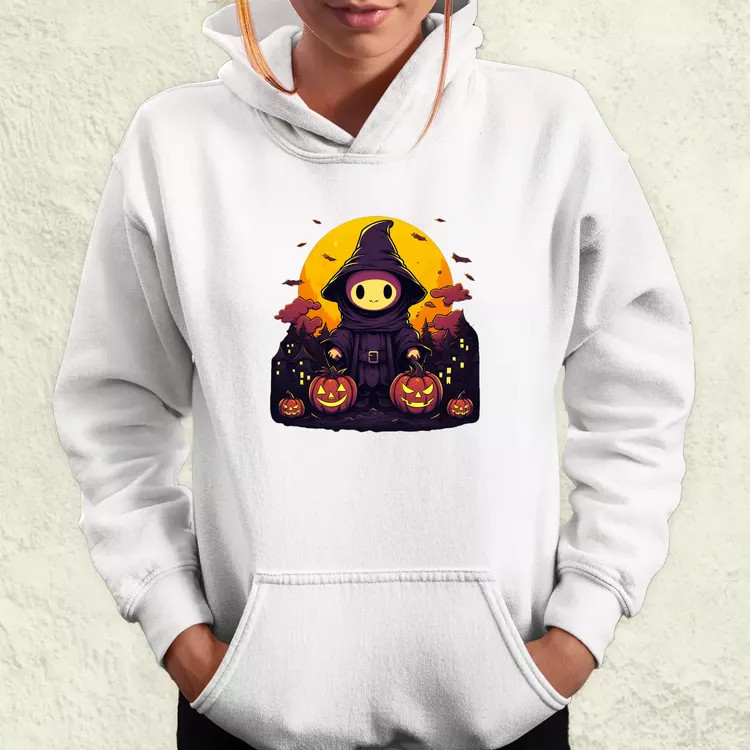 Cuki Halloween v5 női pulóver