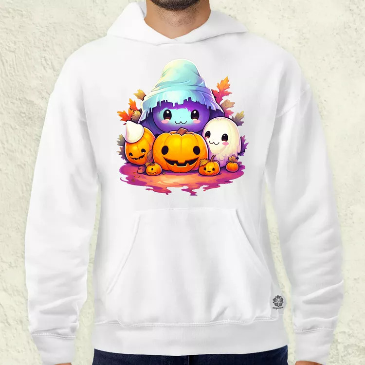 Cuki Halloween v7 férfi pulóver