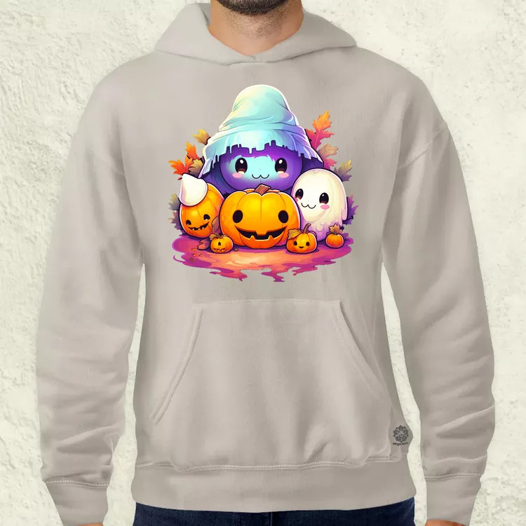 Cuki Halloween v7 férfi pulóver