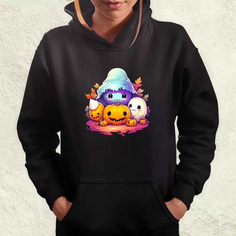 Cuki Halloween v7 női pulóver