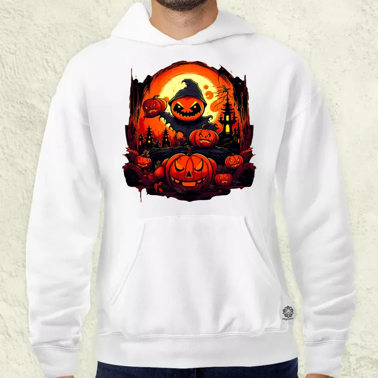 Cuki Halloween v8 férfi pulóver