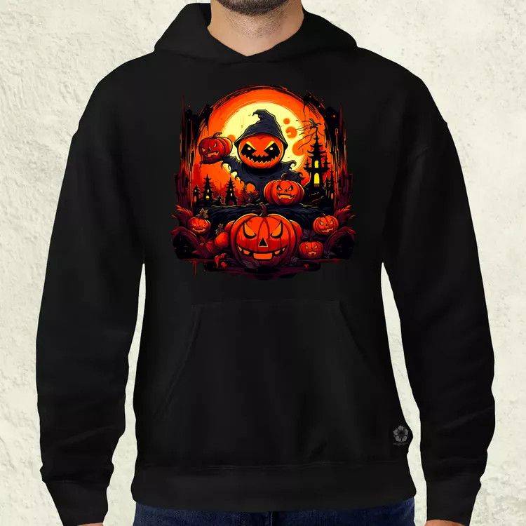 Cuki Halloween v8 férfi pulóver