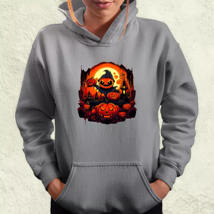 Cuki Halloween v8 női pulóver