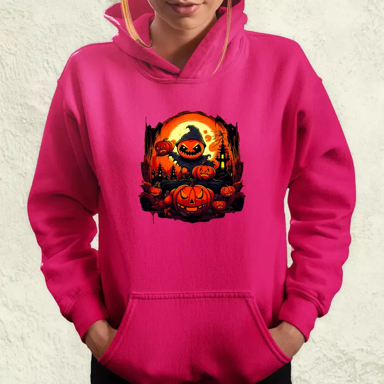 Cuki Halloween v8 női pulóver