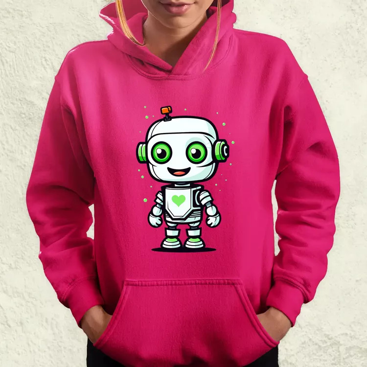 Cuki robot v1 női pulóver