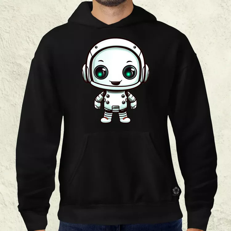 Cuki robot v4 férfi pulóver