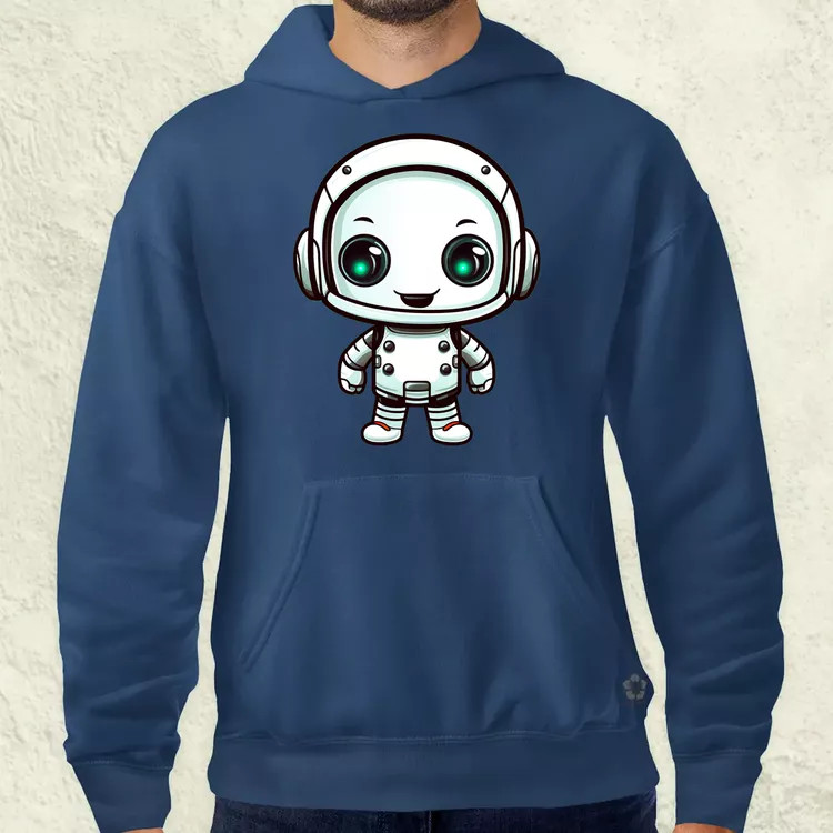 Cuki robot v4 férfi pulóver