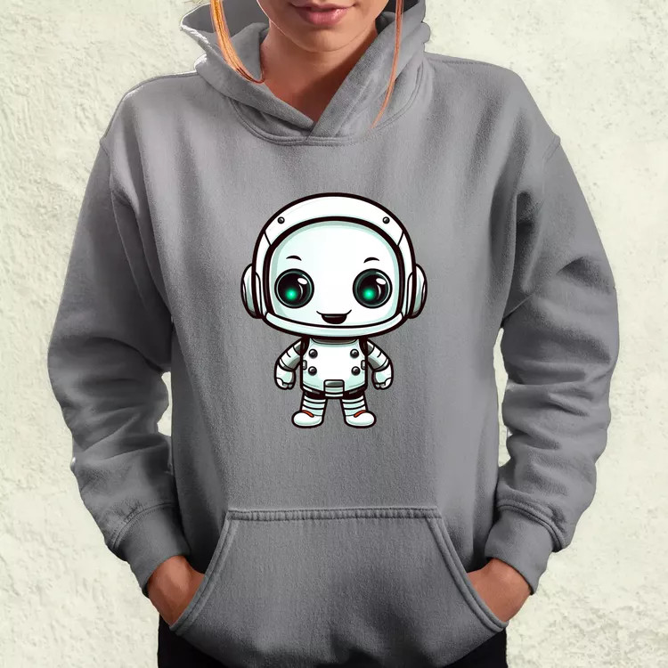 Cuki robot v4 női pulóver