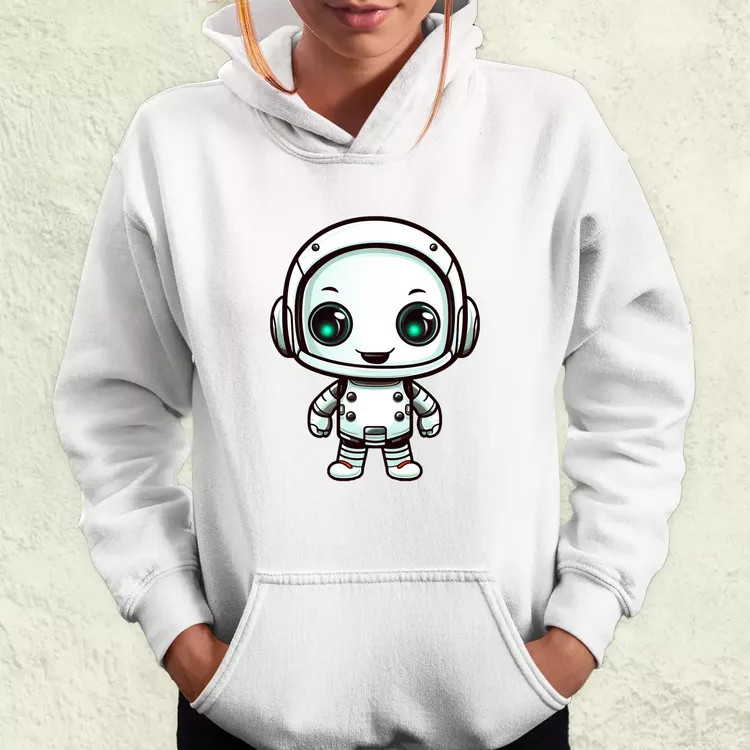 Cuki robot v4 női pulóver