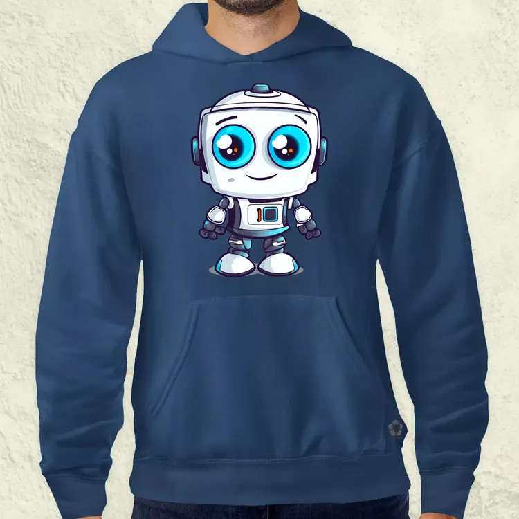 Cuki robot v5 férfi pulóver
