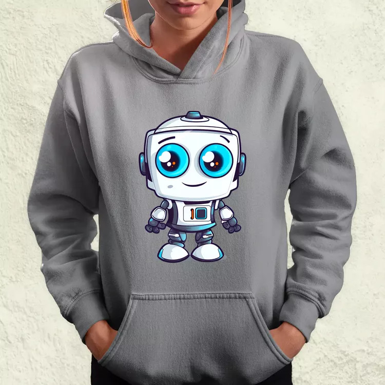 Cuki robot v5 női pulóver