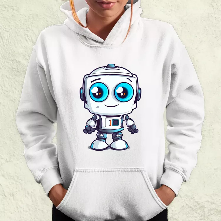Cuki robot v5 női pulóver