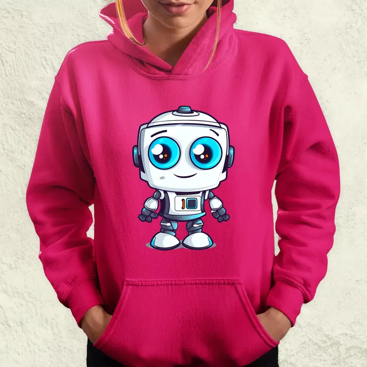 Cuki robot v5 női pulóver