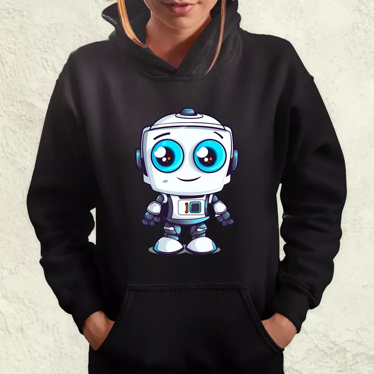 Cuki robot v5 női pulóver