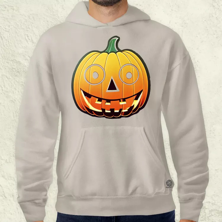 Halloween sütőtök matrica v2 férfi pulóver