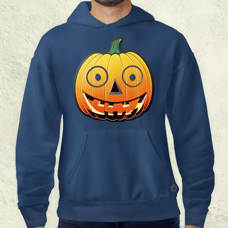 Halloween sütőtök matrica v2 férfi pulóver