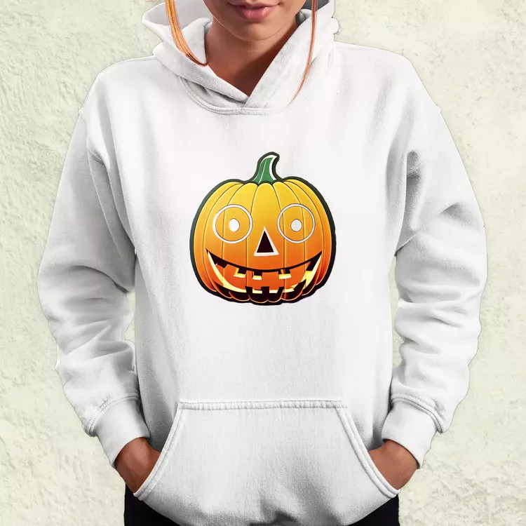 Halloween sütőtök matrica v2 női pulóver