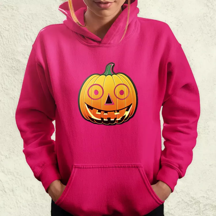 Halloween sütőtök matrica v2 női pulóver