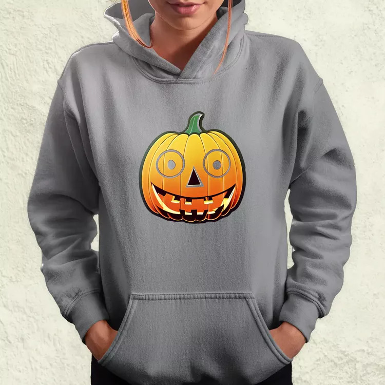 Halloween sütőtök matrica v2 női pulóver