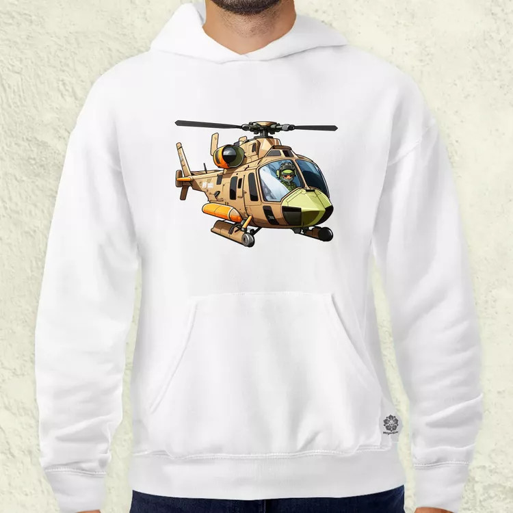 Helikopter matrica v1 férfi pulóver