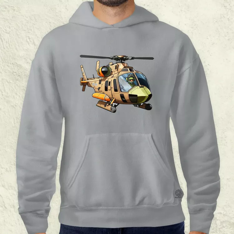Helikopter matrica v1 férfi pulóver