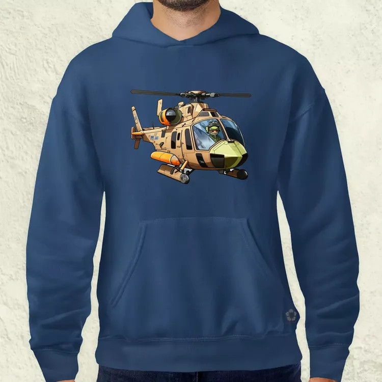 Helikopter matrica v1 férfi pulóver