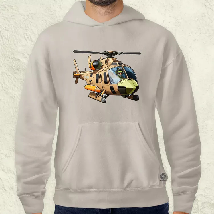 Helikopter matrica v1 férfi pulóver