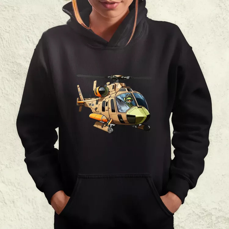 Helikopter matrica v1 női pulóver