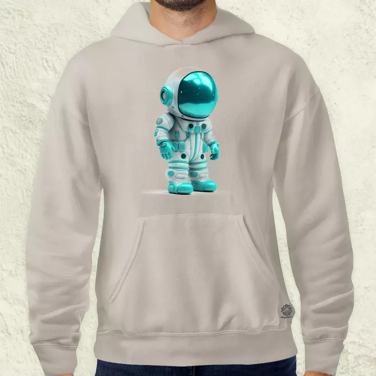 Kawaii asztronauta v3 férfi pulóver