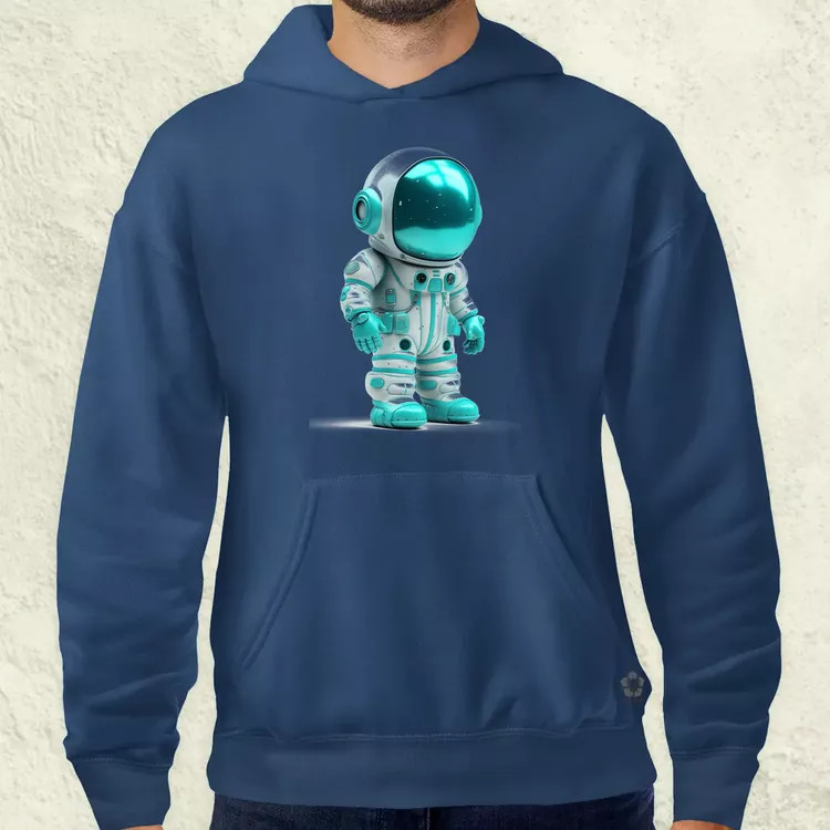 Kawaii asztronauta v3 férfi pulóver