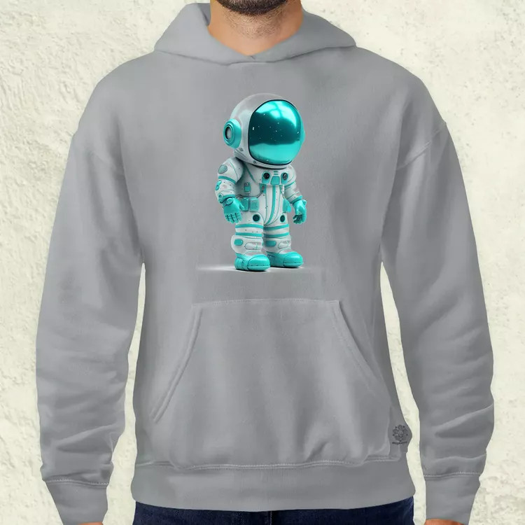Kawaii asztronauta v3 férfi pulóver