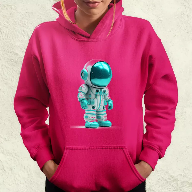 Kawaii asztronauta v3 női pulóver