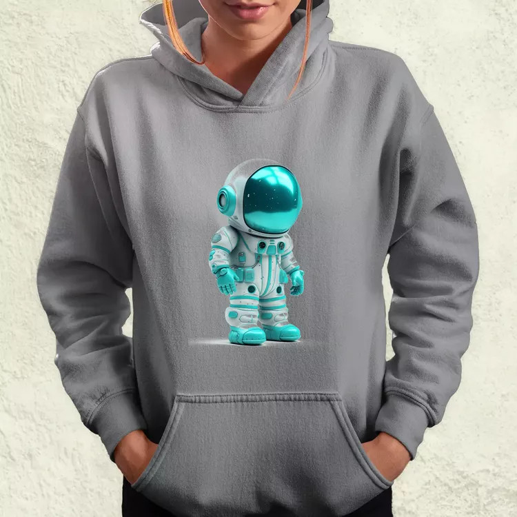 Kawaii asztronauta v3 női pulóver