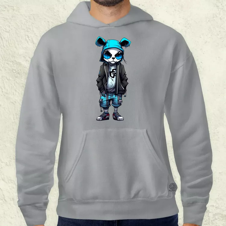 Laza panda srác v2 férfi pulóver