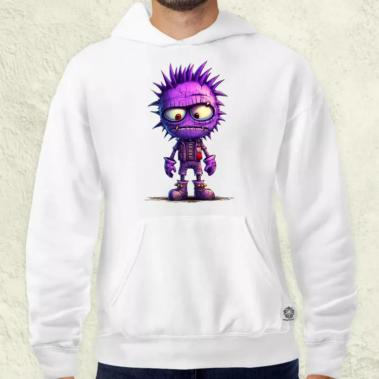 Lila punk srác v1 férfi pulóver