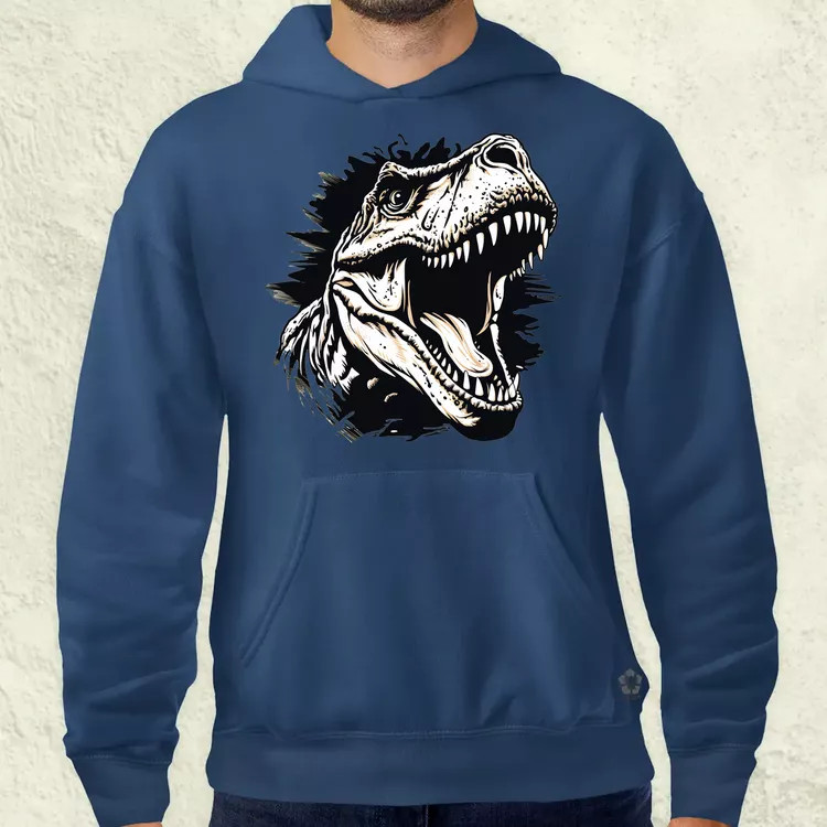 Monochrome T-rex v1 férfi pulóver