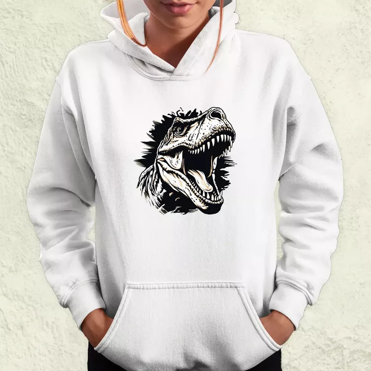 Monochrome T-rex v1 női pulóver