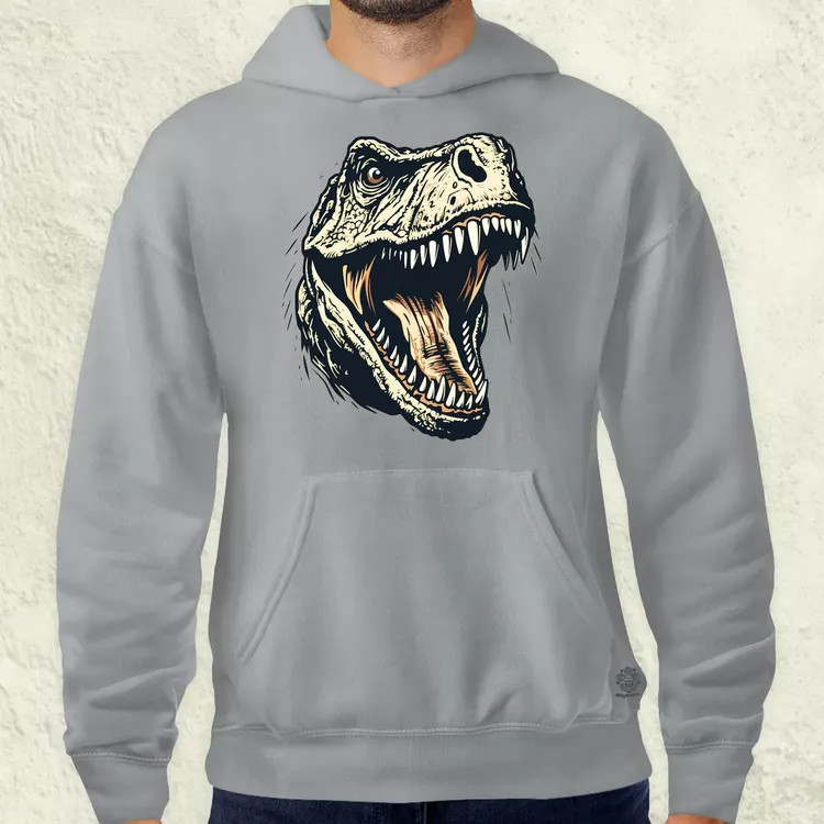 Monochrome T-rex v2 férfi pulóver