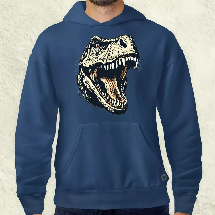 Monochrome T-rex v2 férfi pulóver