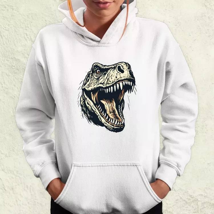 Monochrome T-rex v2 női pulóver