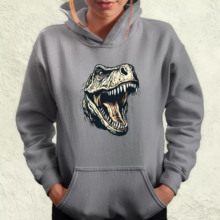 Monochrome T-rex v2 női pulóver