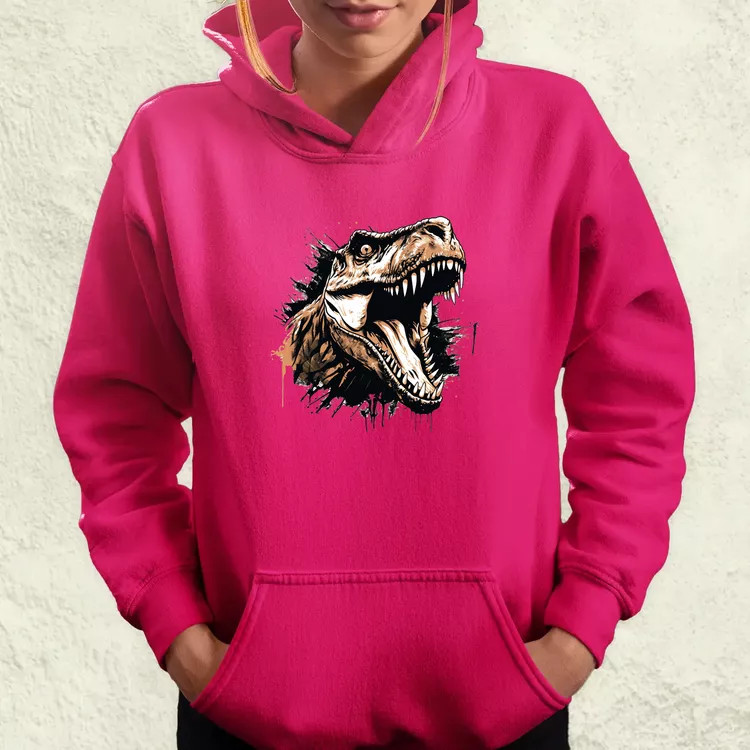 Monochrome T-rex v3 női pulóver