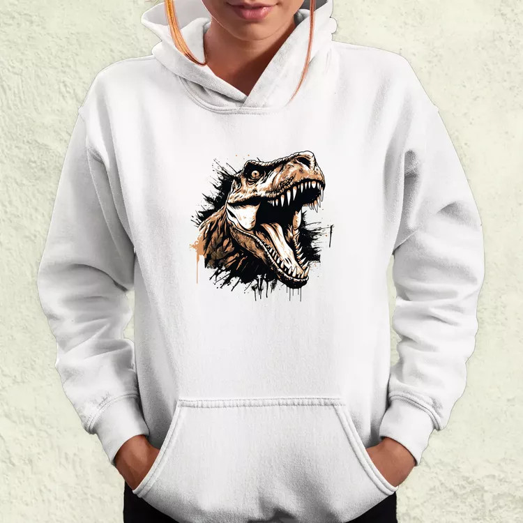 Monochrome T-rex v3 női pulóver