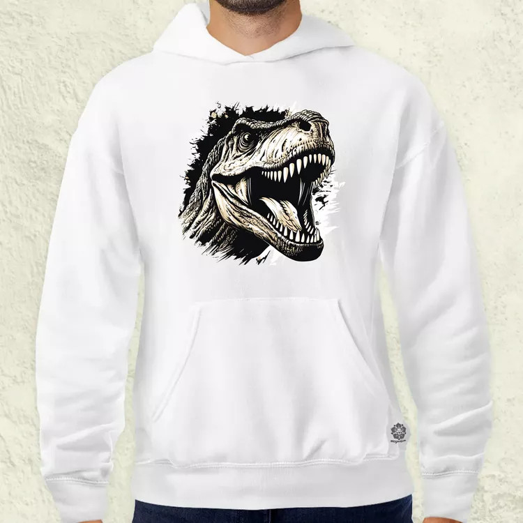 Monochrome T-rex v4 férfi pulóver