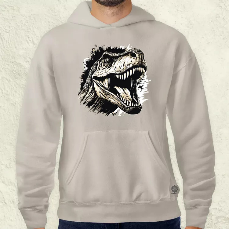 Monochrome T-rex v4 férfi pulóver