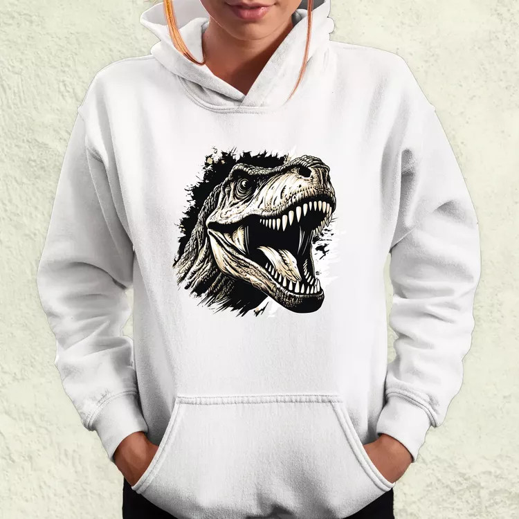 Monochrome T-rex v4 női pulóver